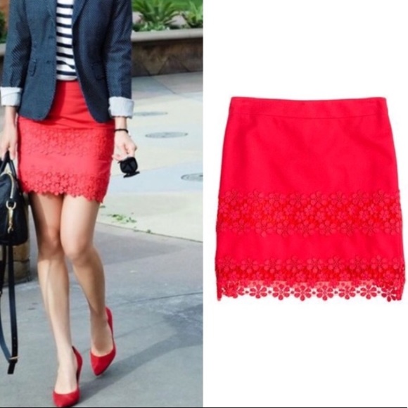 J. Crew Dresses & Skirts - J.Crew Daisy Lace Mini Skirt